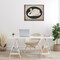 Stupell Industries Vintage Swan in Rounded Oval Floating Frame By Lettered and Lined